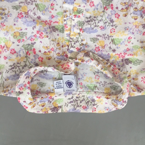 Petit Bateau girls skirt and blouse set - Picture 3 of 7